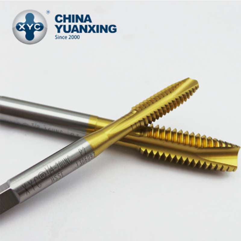 TIN美制丝锥3/8-16 1/4-20 先端丝攻机用丝锥 切削丝锥