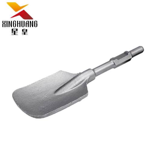 星皇六角单槽65A长柄大四方凿电镐凿击混泥土挖坑长柄电锤大铲