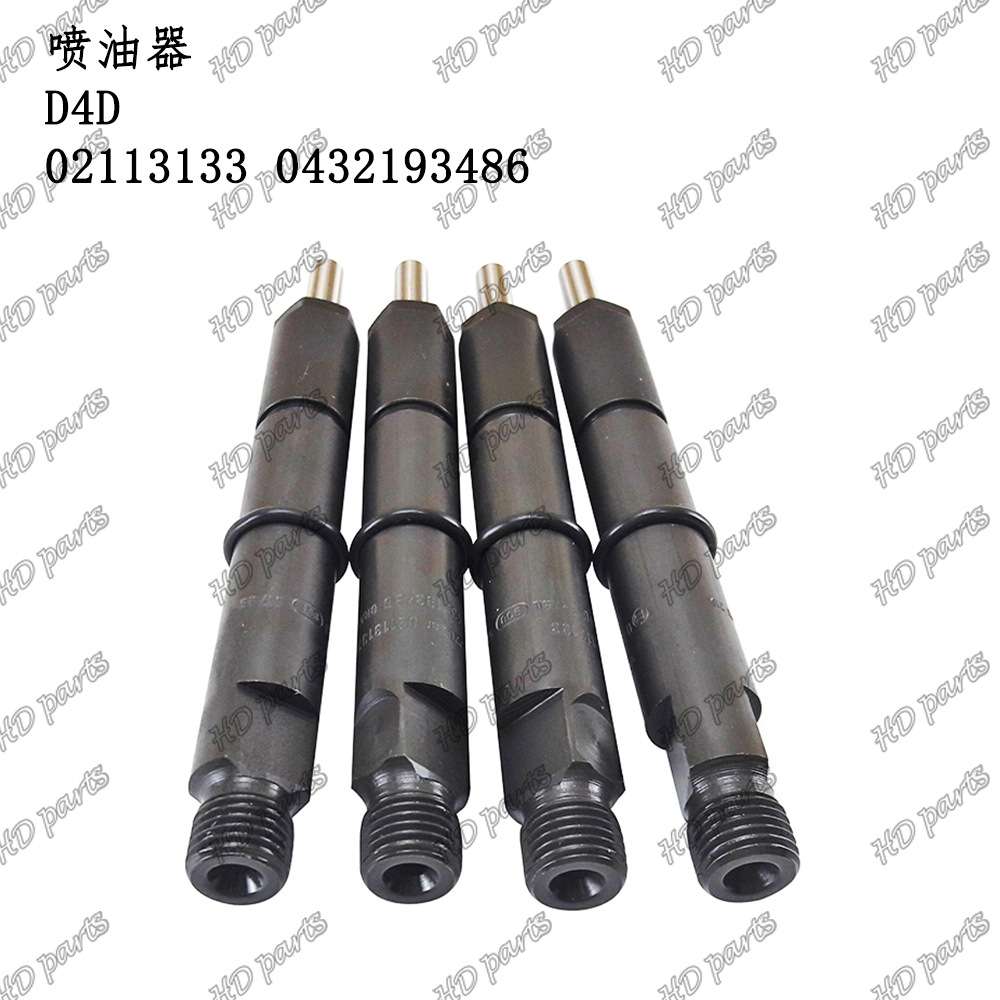 挖掘机 发动机配件 沃尔沃适用 喷油器 D4D 02113133 0432193486