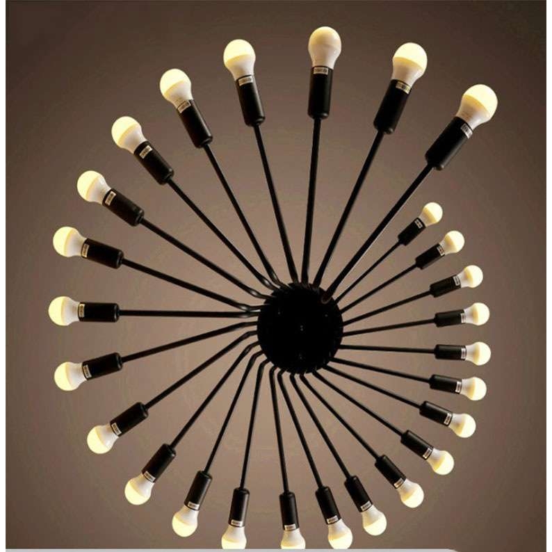 loft美式工业风简约吊灯餐厅吧台创意复古单头铁艺服装店个性灯具