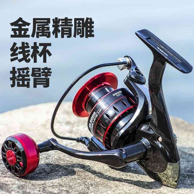 渔轮鱼轮纺车轮全金属渔线轮海竿远投轮海钓鱼线轮钓鱼轮
