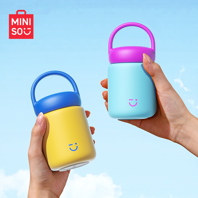 MINISO316不锈钢保温杯女小容量