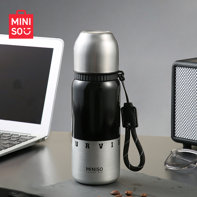 MINISO保温杯大容量学生户外便携
