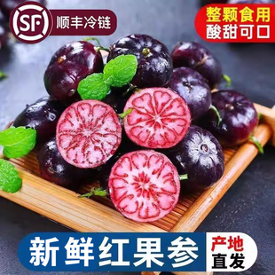 顺丰包邮云南红果参果大黑果蜘蛛果人参果珍稀新鲜应当季水果现摘