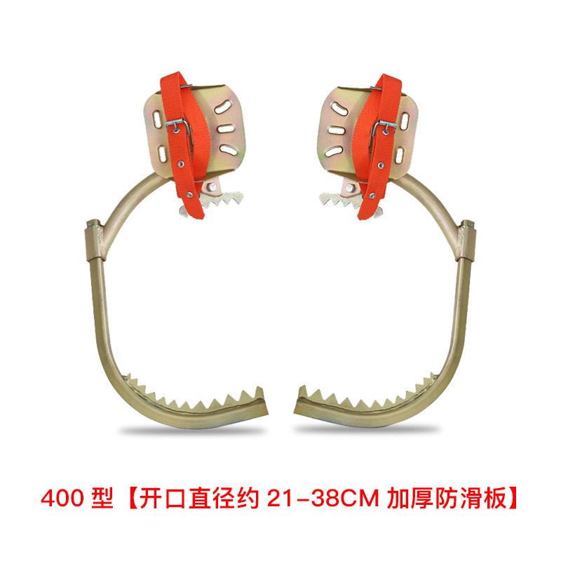 现货速发勾活动式爬水泥杆线头树电A木电铁鞋电杆脚钩杆工脚扣加