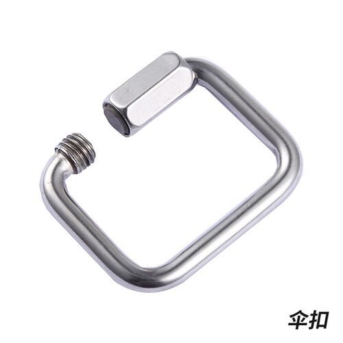 速发速卖通热销6不锈钢滑翔伞扣吊床挂扣安全扣 游艇船用五金四角