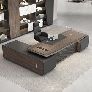 速发高端老板办公桌椅组长董事合总裁主管经理桌烤漆大班台办公家