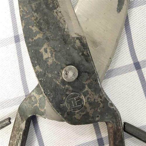 速发纯手工锻打剪刀杀鸡杀鸭甲鱼剪鱼骨头杀黄鳝正字牌土打强力厨