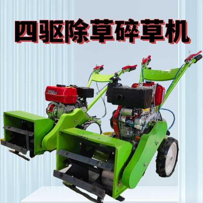 微耕机小型家用旋耕开沟除草翻地松土犁田农用多功能耕地打田神器