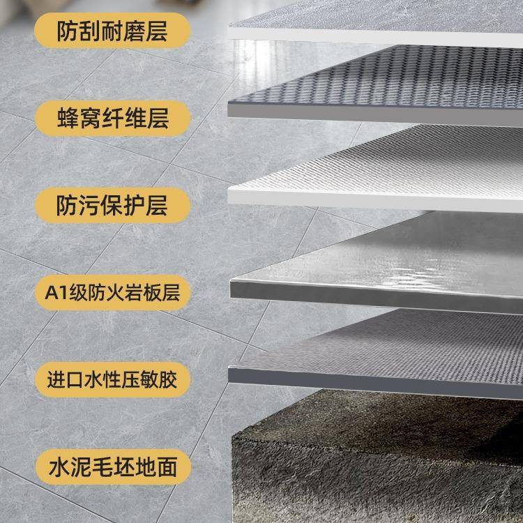 地板贴自粘加厚耐磨家用pvc地板革防滑石塑地胶水泥地直接铺地砖