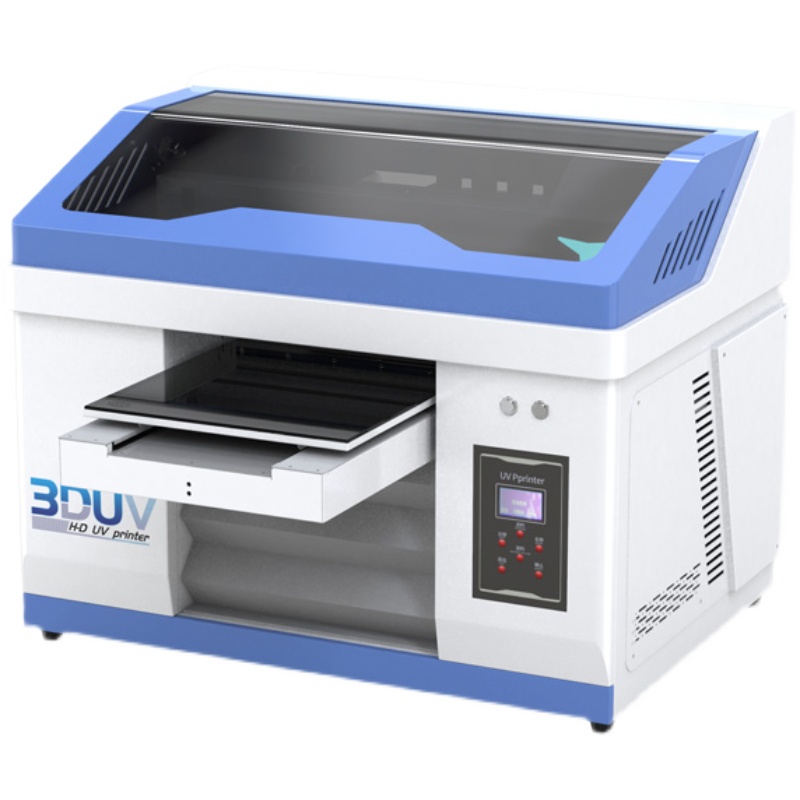 新款uv平板打印机手机壳3D浮雕玻璃水晶亚克力PVC圆柱平面彩印刷