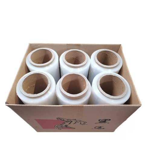 好货pe緾绕膜拉伸膜托盘保护膜拉力强工业防尘保护膜大卷包裝打包