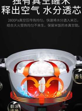 好货永富牌燃气煮饭锅家用商用电电锅食堂商用大容量户外自动燃气