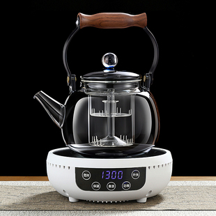 电陶炉加热烧水壶泡茶专用家用茶具 蒸煮一体煮茶壶煮茶器2024新款