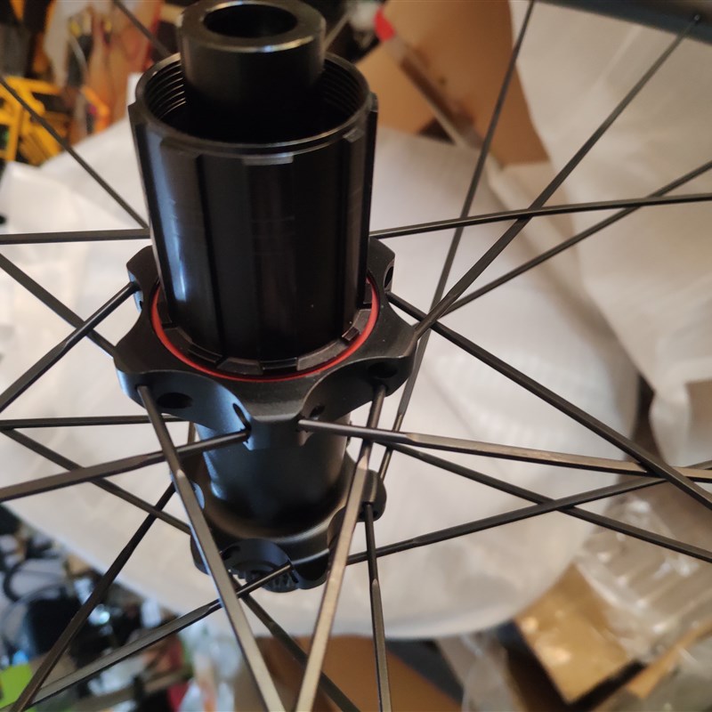 单车基械匠自编轮组 碳纤维轮组 手工精编轮组