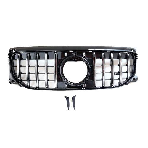 适用于2024款奔驰GLB普通版改GT款竖条中网原车替换ABS材质X247