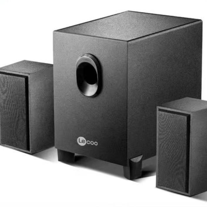 来酷RS30音响低音炮多媒体电脑220V音箱台式木质2.1