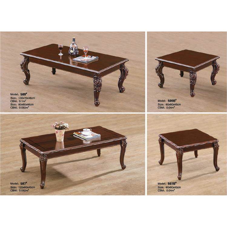 经典中式实木茶几组装简约古典设计小型橡木茶桌客厅方几组合角几