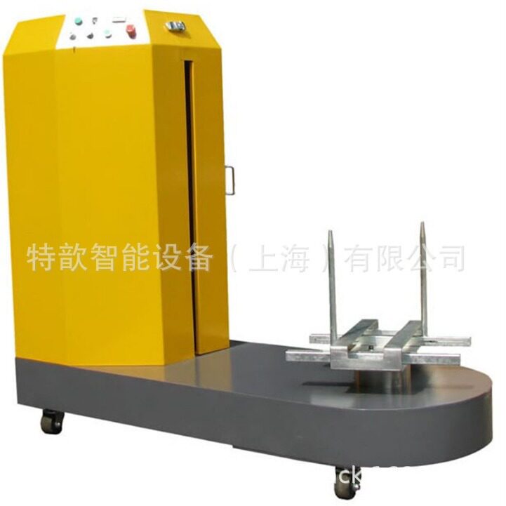 机场缠绕机上海缠绕机社区XBC-1625行李缠绕机