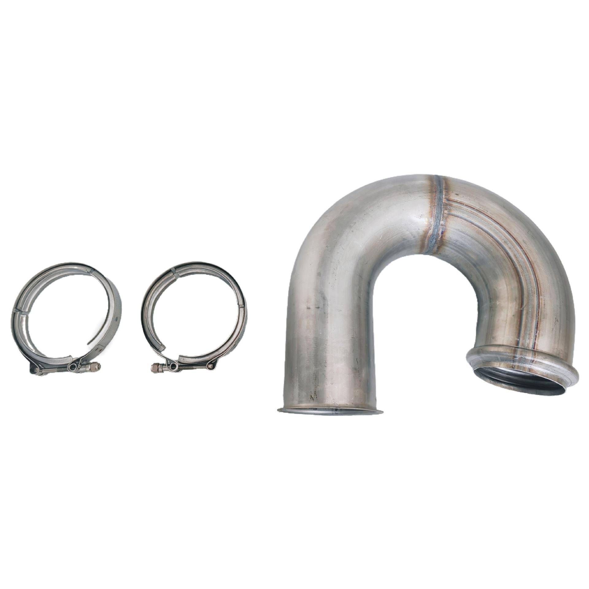专业弯管制作热销汽车配件通用排气歧管不锈钢弯管弯头