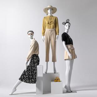 高档女装模特假人全身服装展示人体模型服装店人台橱窗mannequin