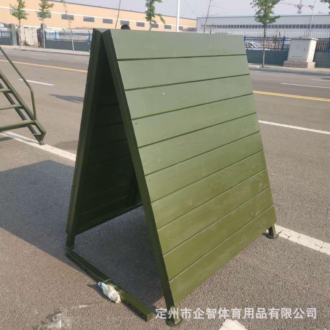 大型组合训练军犬器材训狗神器高低移动钢木结合装备