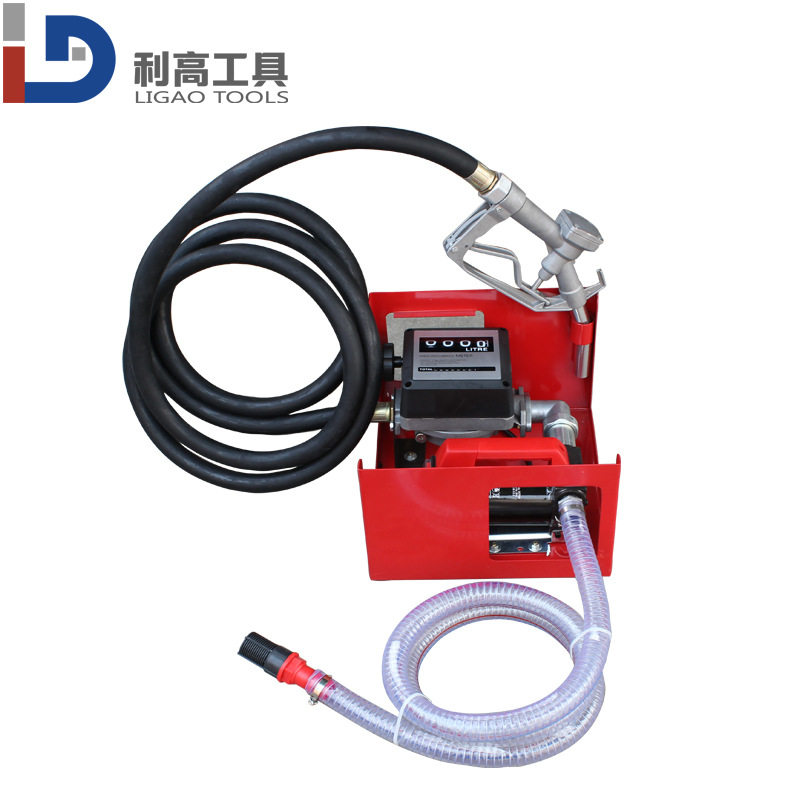 Ebay热销厂家电动油泵总成12V/24V直流车载加油机手动油枪抽油泵