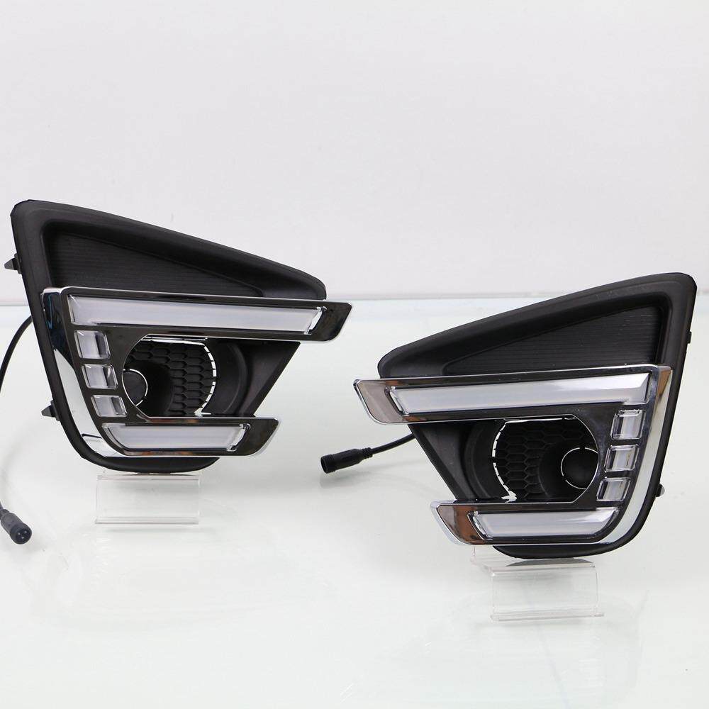 适用于马自达CX-5日行灯导光日间行车灯改装LED白光转向黄光流水