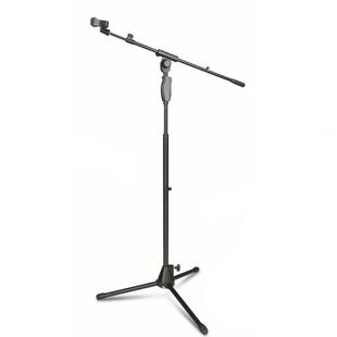 威大高档专业锌合金舞台话筒支架三脚落地稳固麦克风支架WD 738