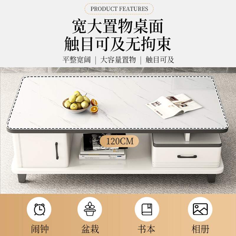 茶几客厅家用小户型桌子简约现代沙发边几创意轻奢玻璃阳台茶几桌