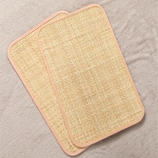 精选印尼藤席天然特上白上青幼藤枕席枕片枕头席单人40*60精修毛