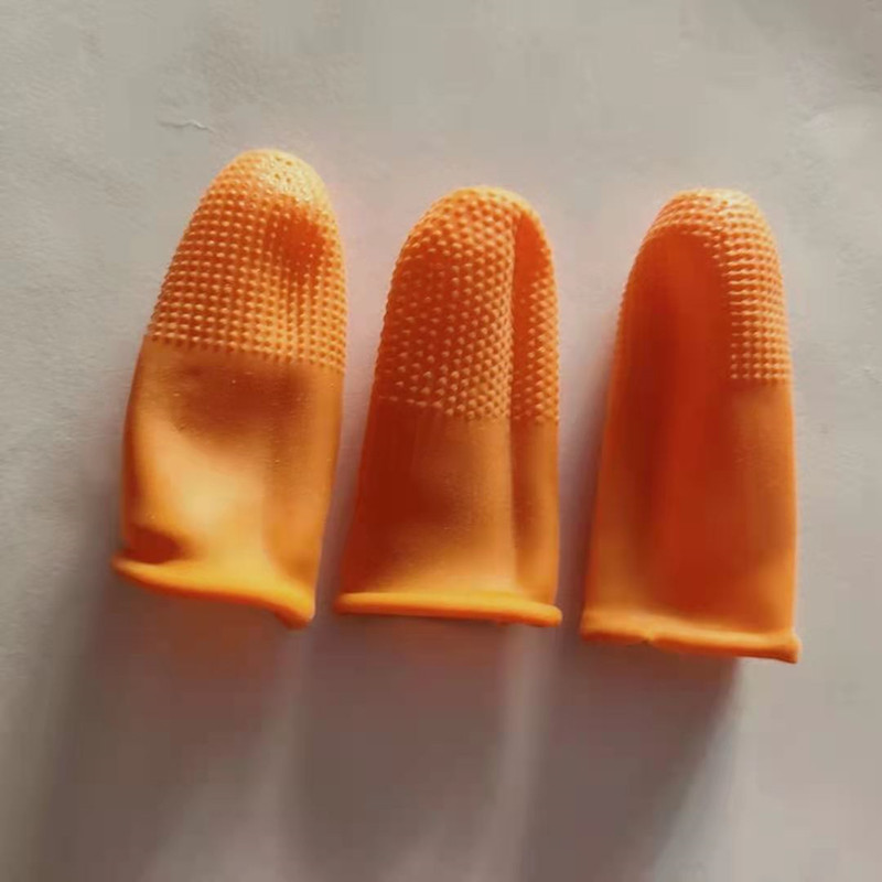 加厚指套耐磨防滑防水手指套扒板栗拨大蒜工农业电子加工劳保作业