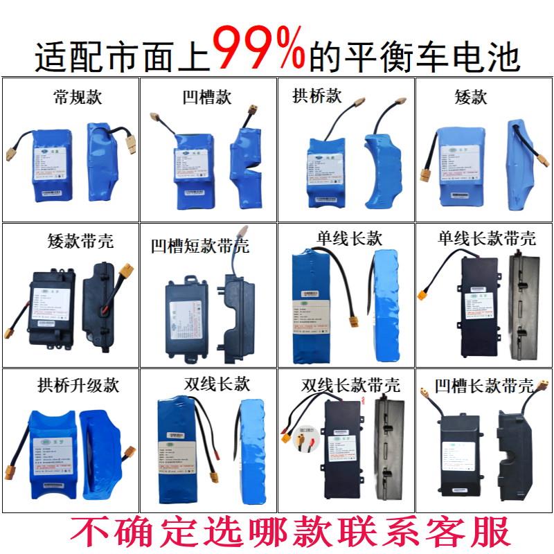 36V电动平衡车电池42V锂电池扭扭车领奥左拉阿尔郎通用平衡车配件