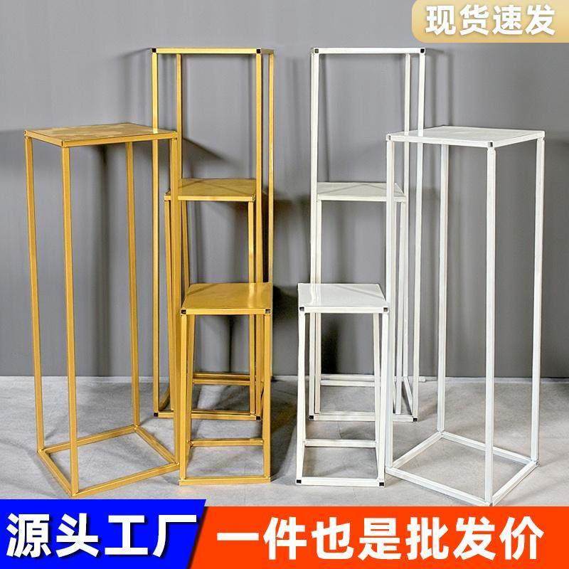 婚庆道具路引铁艺框架户外婚礼花艺布置道具花架摆件商场大厅展台