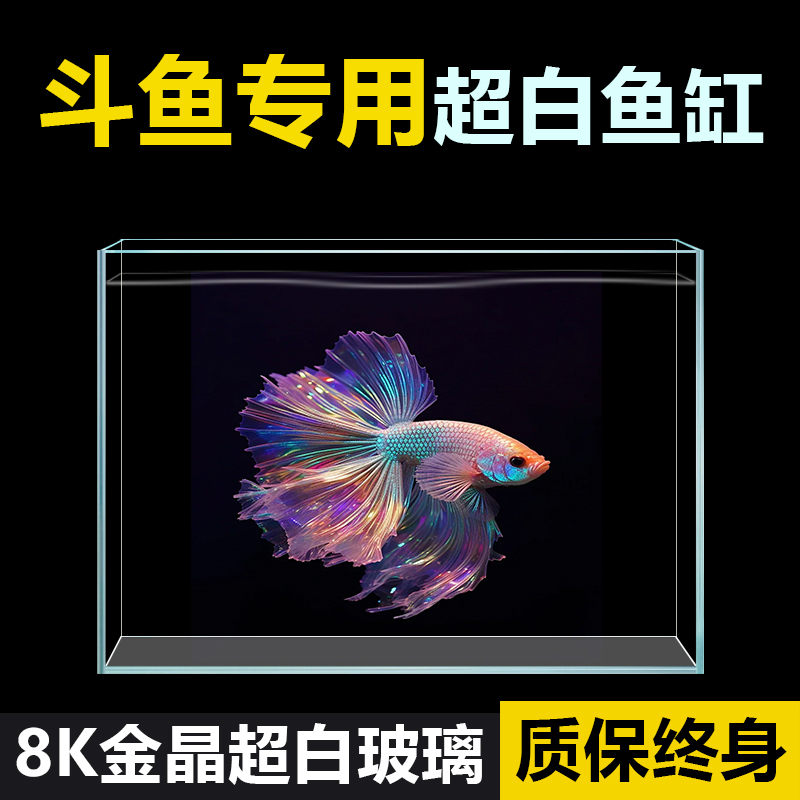 金晶超白鱼缸新款小型鱼专用
