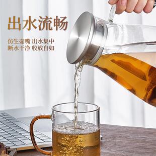 煮陈皮专用壶玻璃茶壶家用过滤泡茶烧水壶明火耐高温养生泡茶器煲