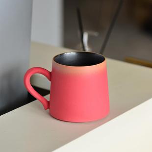 家用下午茶办公室挂耳咖啡杯 象上情侣杯子陶瓷水杯马克杯女生新款