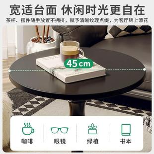 沙发边几客厅家用边柜茶几小桌子置物架铁艺角几阳台小圆桌床头桌