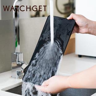 watchget咖啡压粉垫吧台垫手冲垫压粉布粉垫桌面垫子硅胶防滑底座