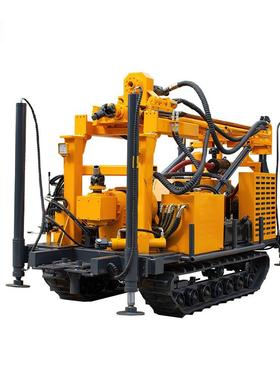 CSQX-280履带式矿用钻机配泥浆泵或空压机 用于土壤勘探取芯钻机