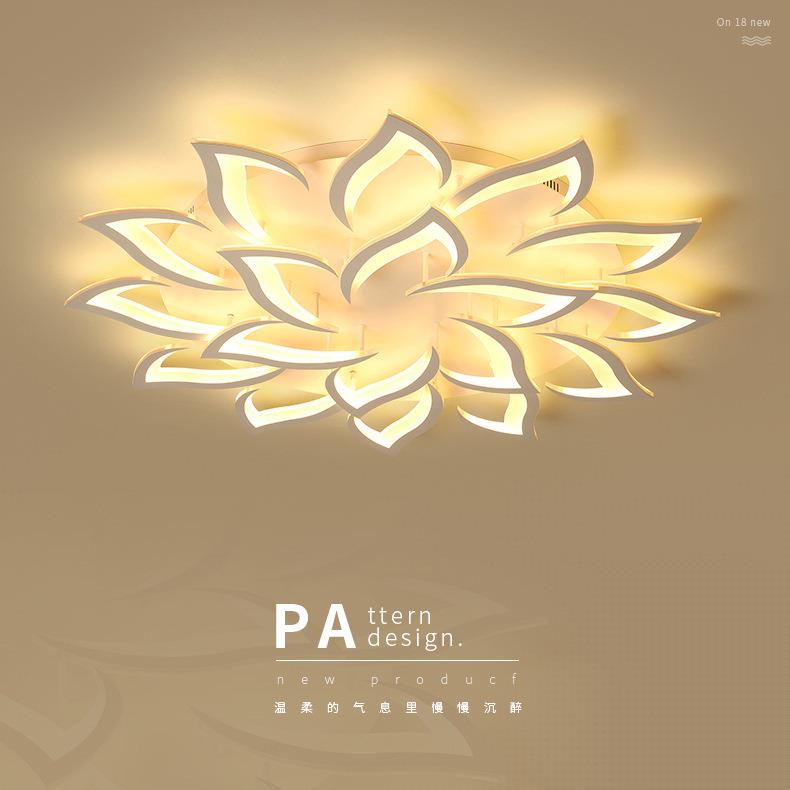 客厅灯简约现代大气家用LED吸顶灯创意个性后现代亚克力卧室灯具