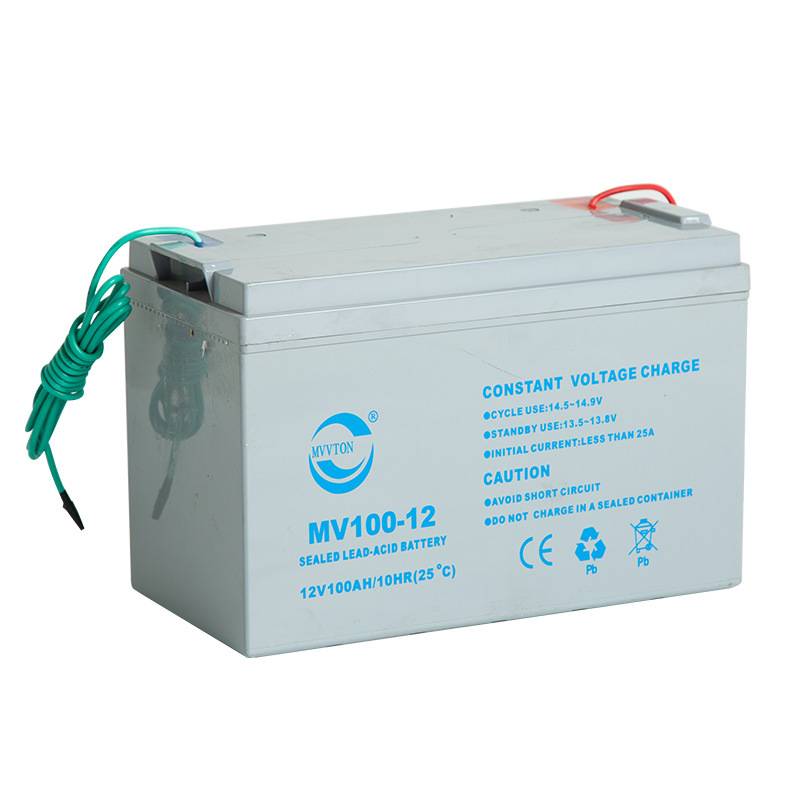 厂家供应  太阳能铅酸电池 路灯蓄电池 12V100AH