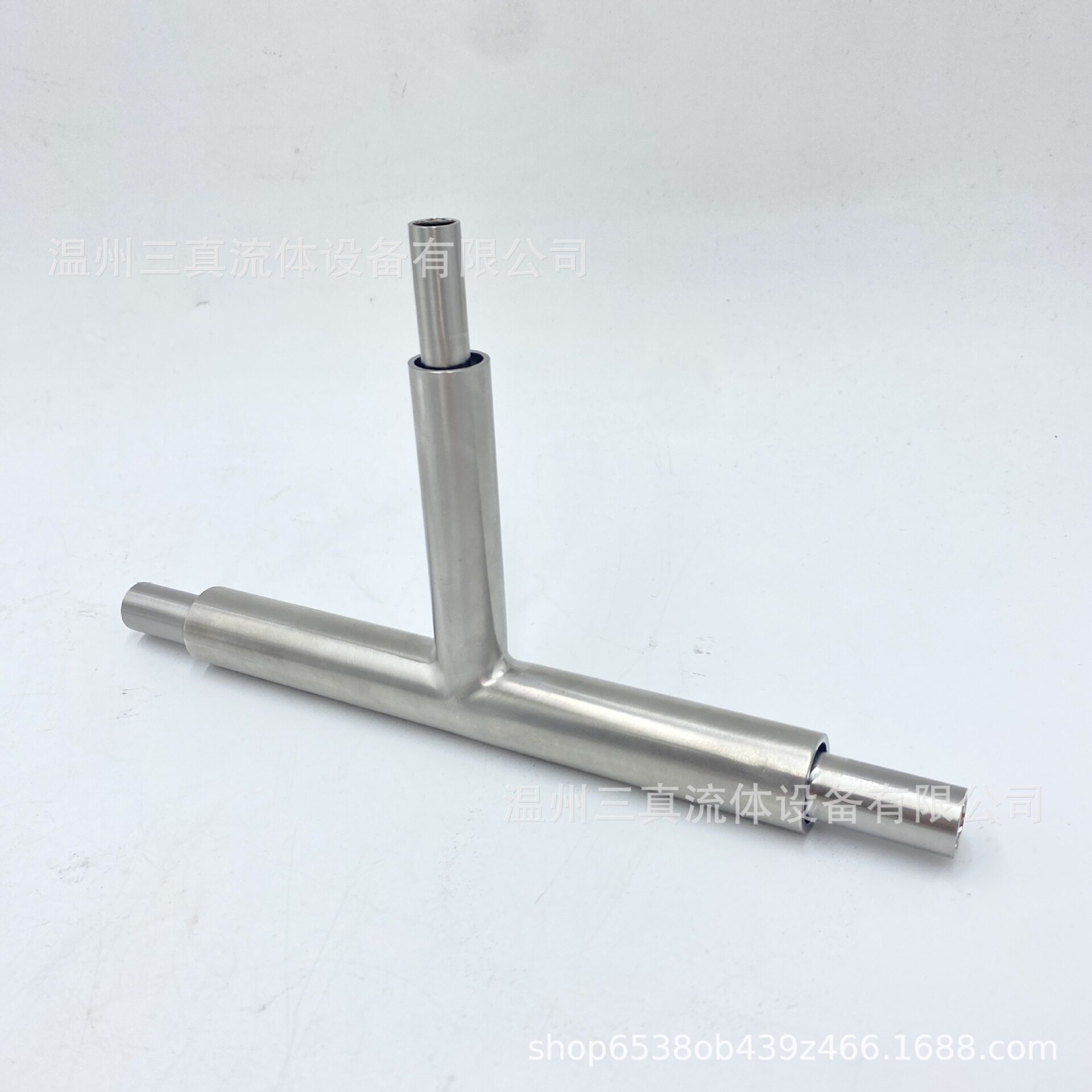 316L不锈钢EP双套三通接头齐全