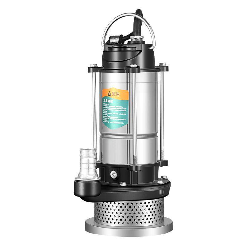 潜水泵220v高扬程大流量抽水泵家用清水泵农用灌溉污水泵小型水泵图片