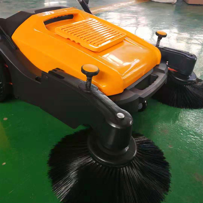 手推式无动力扫地机工业工厂仓库物业车间吸粉尘清扫车道路扫地车