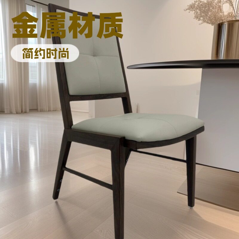 厂家直销酒店铝合金木纹餐椅美国椅子可折叠餐椅出口英国餐椅