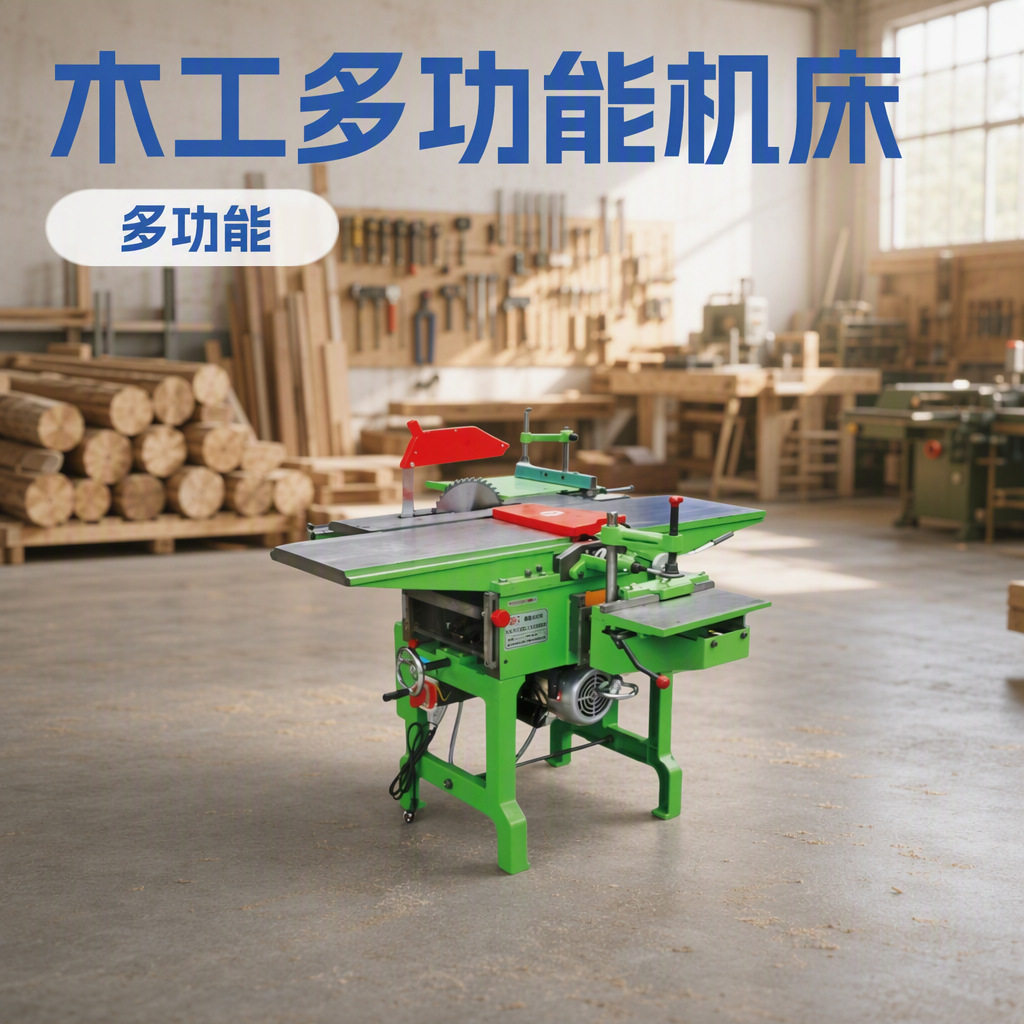 神东工矿ML292E木工多功能机床台锯平压刨床电动推台锯机械行业