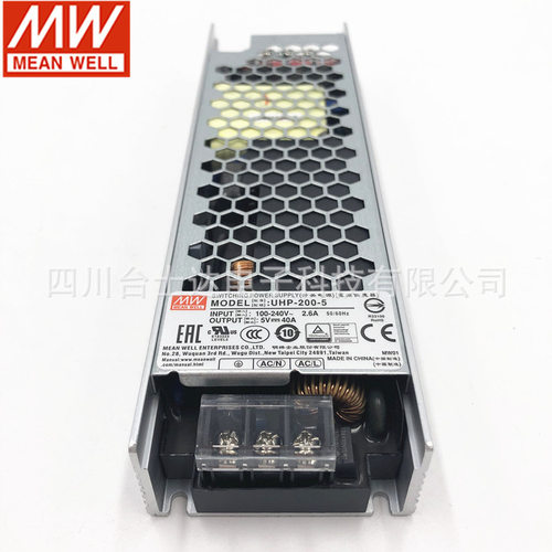 台湾明纬UHP-200开关电源12V15V24V36V48V55V 200W单组RSP