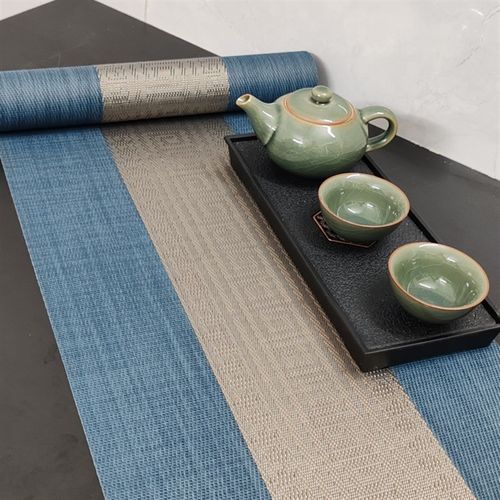 快速发货新中式桌旗桌垫茶几桌布禅意茶H席防水茶垫餐桌茶台轻奢