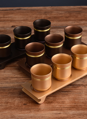 快速发货纯铜供水杯供佛杯家用佛C堂供奉仙家财神敬水杯酒杯贡杯